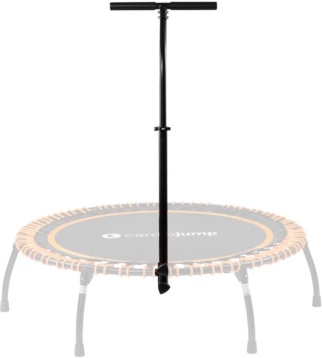 Cardiojump Leuning voor Trampolines | 5-voudig Verstelbaar | Voor Meer Stabiliteit en Veiligheid | Geschikt voor Fitnesstrampoline Premium